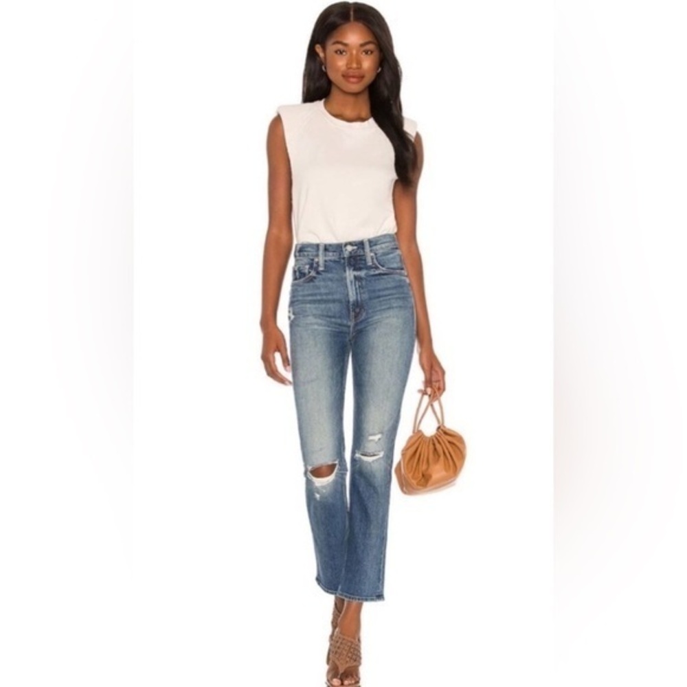 NEW Mother Superior High Waisted Rider Far Beyond the Sky Straight Leg Jeans